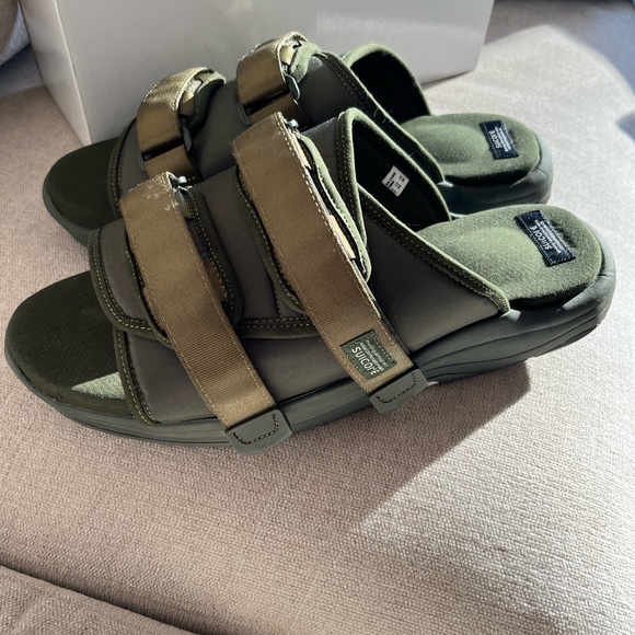 Suicoke Moto-Run Sandal in olive new in box - Picture 5 of 6